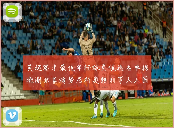 英超赛季最佳年轻球员候选名单揭晓谢尔基梅努尼科奥赖利等人入围